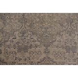 Beige/ Blue Oushak Oriental Area Rug Hand-knotted Wool Carpet - 3'0" x 4'10"