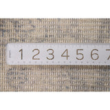 Beige/ Blue Oushak Oriental Area Rug Hand-knotted Wool Carpet - 3'0" x 4'10"