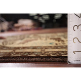 Beige Ardebil Vintage Persian Runner Rug Handmade Tribal Wool Carpet - 2'10" x 9'5"