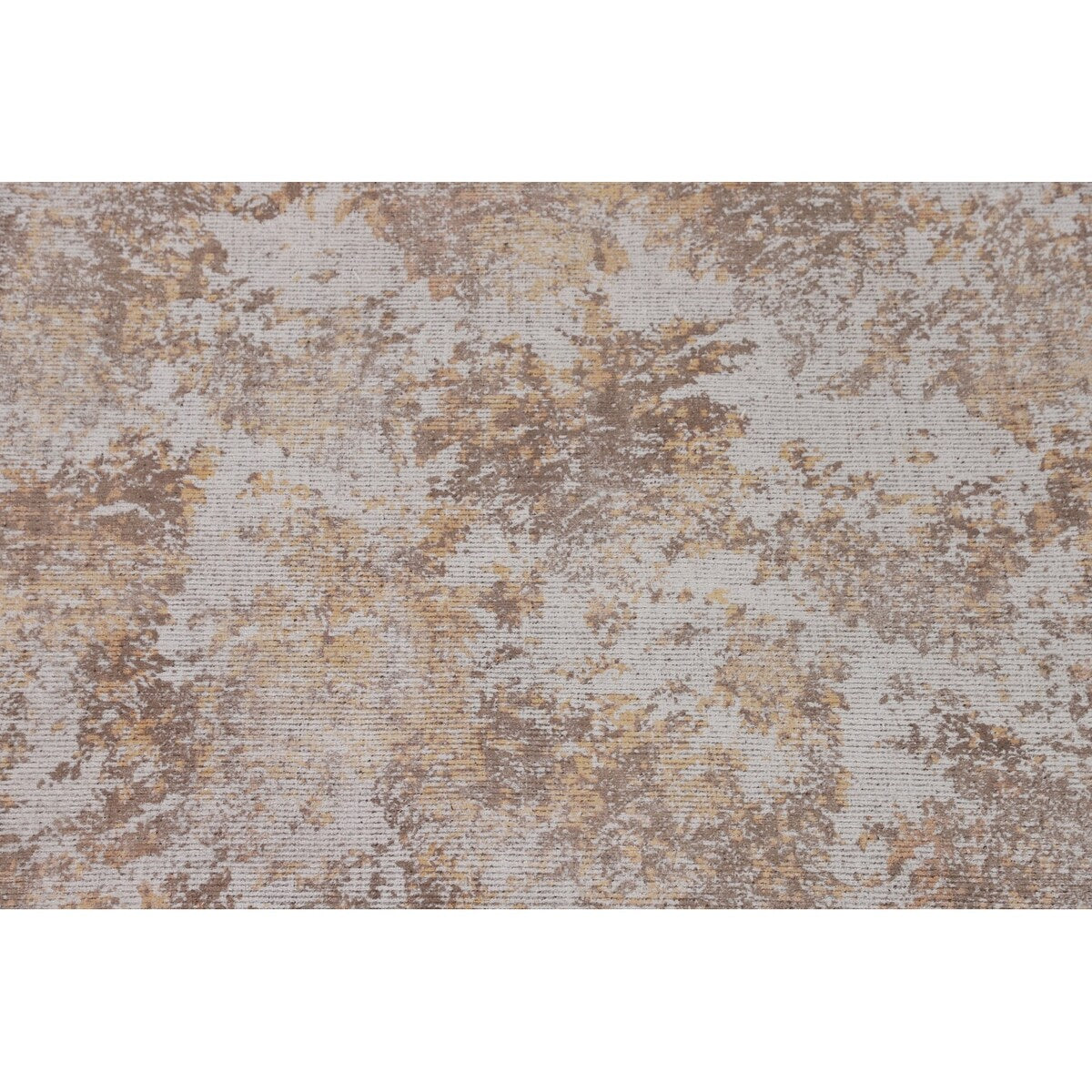 Beige Modern Area Rug Handmade Abstract Wool Carpet - 8'0"x 11'5"