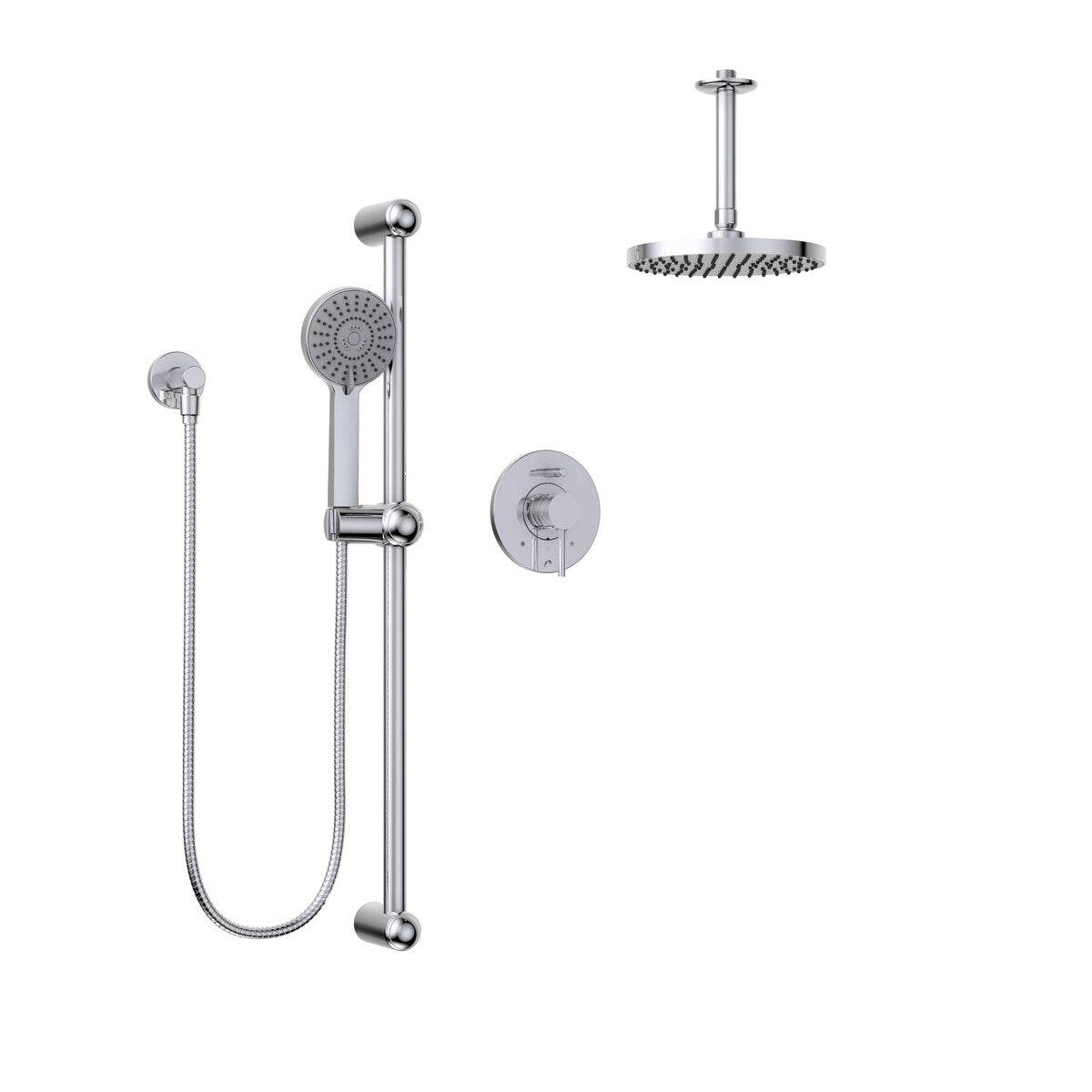 Belanger Delphi Pressure Balanced Shower System from Ceiling
