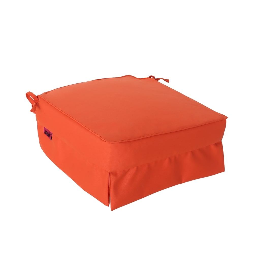 Belden Indoor Fabric Classic Skirted Chair Cushion by Christopher Knight Home