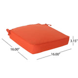 Belden Indoor Fabric Classic Skirted Chair Cushion by Christopher Knight Home