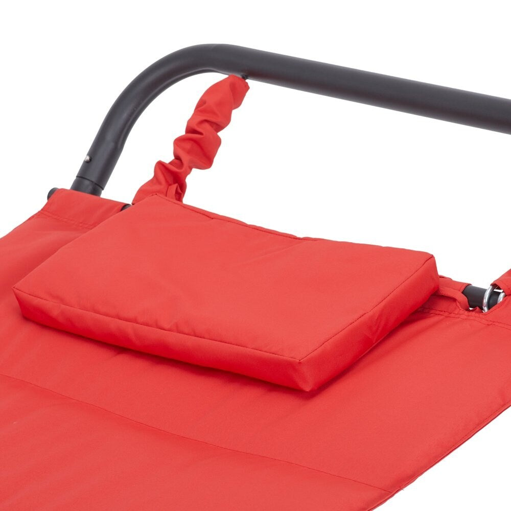 Belden Park Hammock with Stand and Pillow Outdoor Material Polyester Overstock