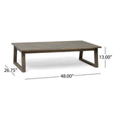 Belgian Outdoor 4-seater Acacia Wood Chat Set by Christopher Knight Home