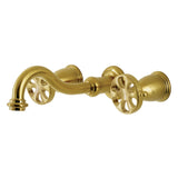 Kingston Brass Belknap 3-Hole Wall Mount Roman Tub Faucet