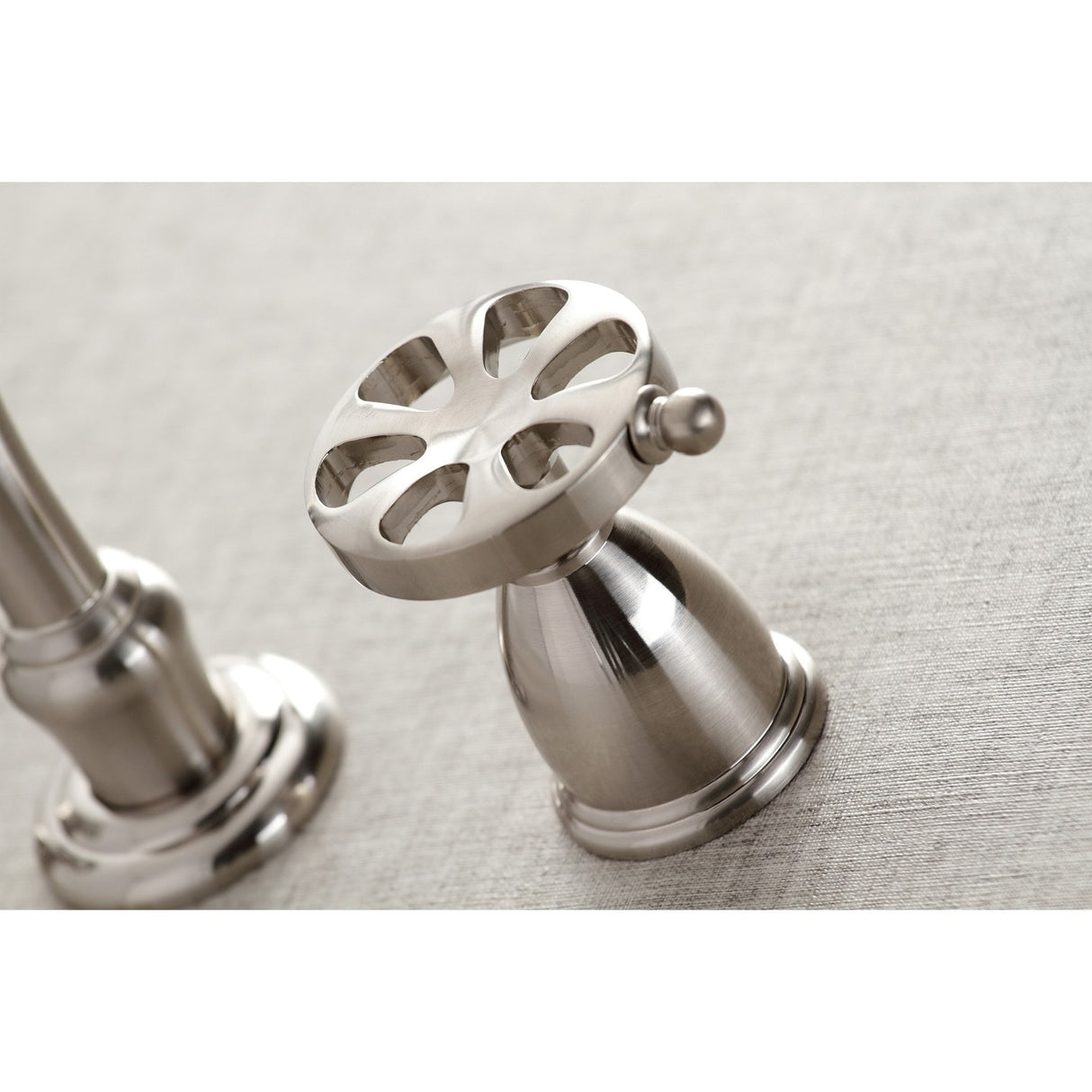 Kingston Brass Belknap 3-Hole Wall Mount Roman Tub Faucet