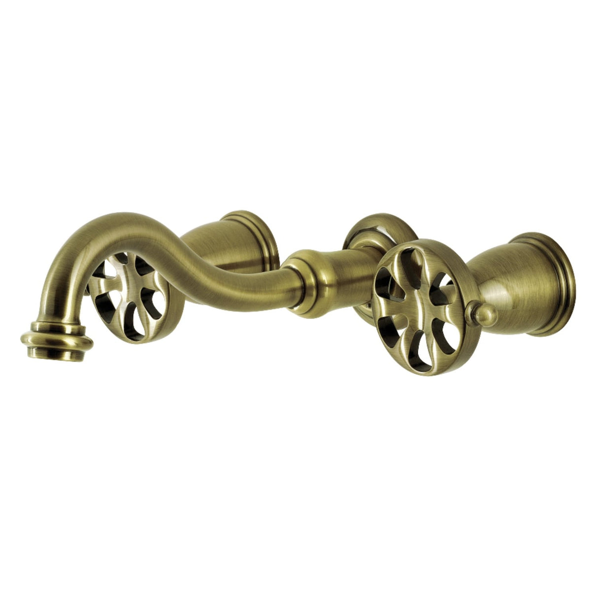 Kingston Brass Belknap 3-Hole Wall Mount Roman Tub Faucet