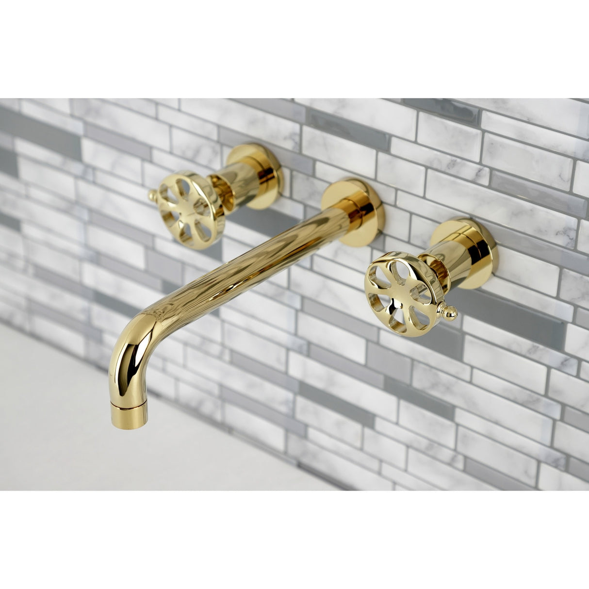 Belknap 3-Hole Wall Mount Roman Tub Faucet