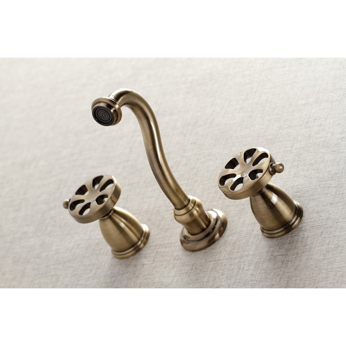 Kingston Brass Belknap 3-Hole Wall Mount Roman Tub Faucet