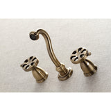 Kingston Brass Belknap 3-Hole Wall Mount Roman Tub Faucet