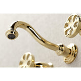 Kingston Brass Belknap 3-Hole Wall Mount Roman Tub Faucet