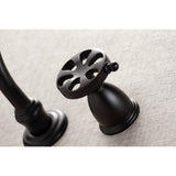 Kingston Brass Belknap 3-Hole Wall Mount Roman Tub Faucet
