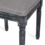Belknap Fabric and Wood 7 Piece Dining Set by Christopher Knight Home