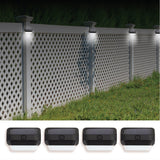 Bell + Howell Color Changing Solar Deck Fence Lights For Patio, Stairs, Pathways, and More - 8 Pack - Multi