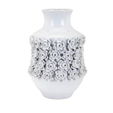 Bella White Large Vase