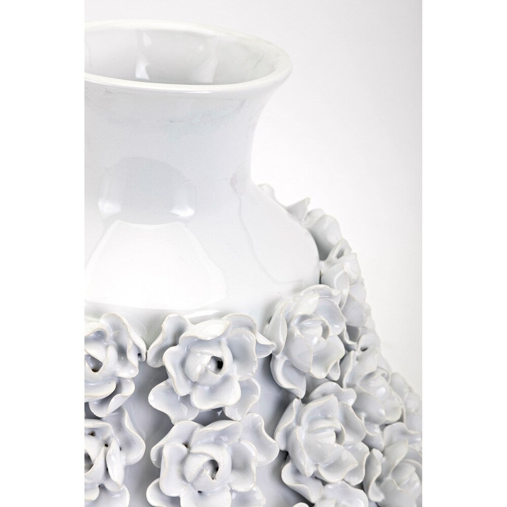 Bella White Large Vase