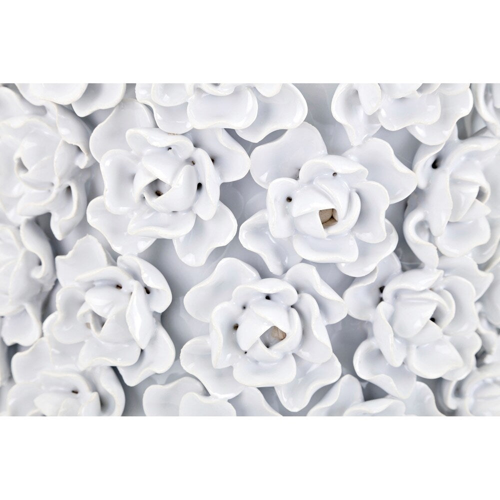 Bella White Large Vase
