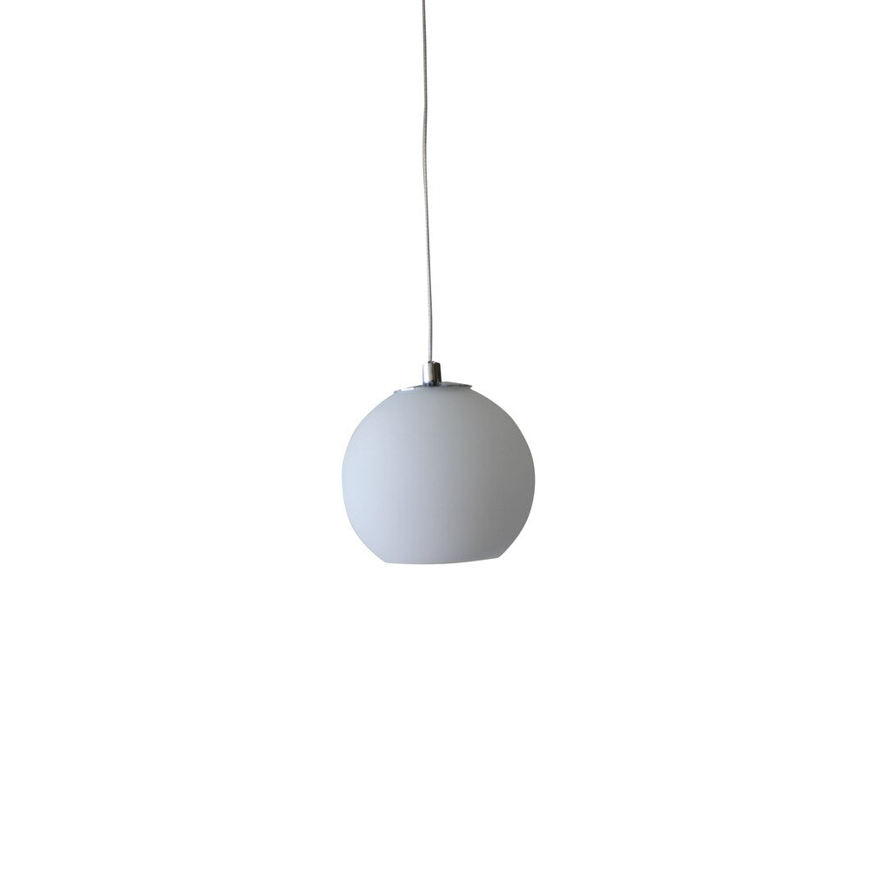 Belleza 25 Light Swirled Glass and Frosted Glass Round LED Chandelier