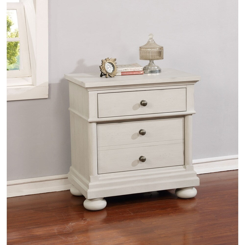 Bellville Nightstand - White