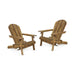 Bellwood Outdoor Acacia Wood Folding Adirondack Chairs (Set of 2) by Christopher Knight Home