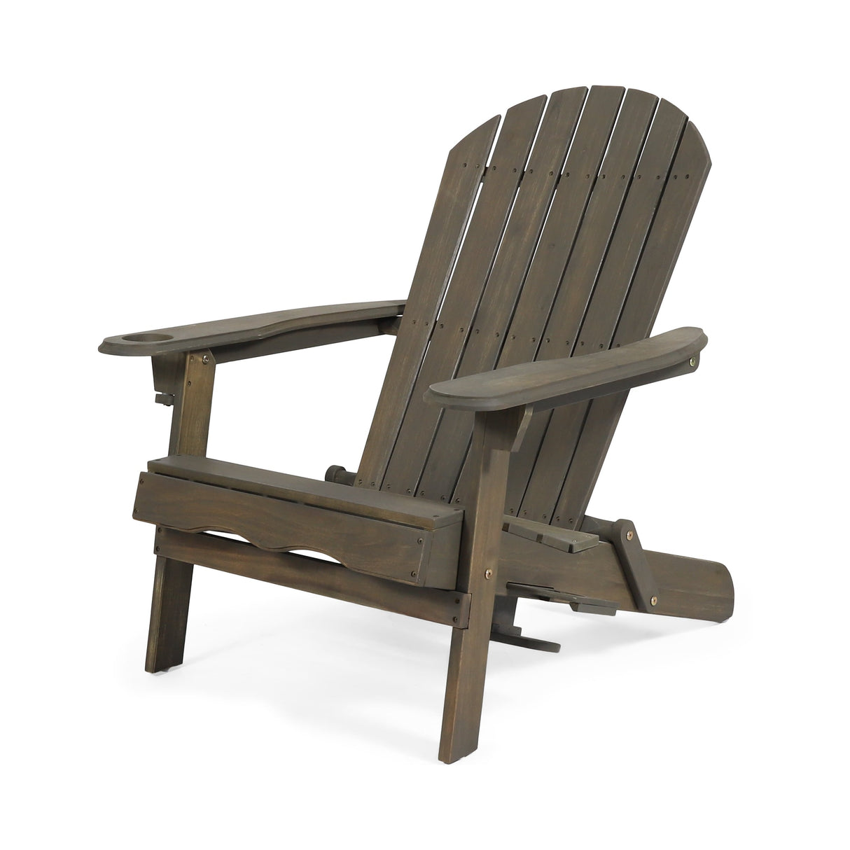 Bellwood Outdoor Acacia Wood Folding Adirondack Chairs (Set of 2) by Christopher Knight Home