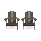 Bellwood Outdoor Acacia Wood Folding Adirondack Chairs (Set of 2) by Christopher Knight Home