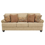 Benchcraft, Candoro Casual Oatmeal Queen Sofa Sleeper