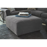 Benchcraft Sorenton Contemporary Slate Oversized Accent Ottoman