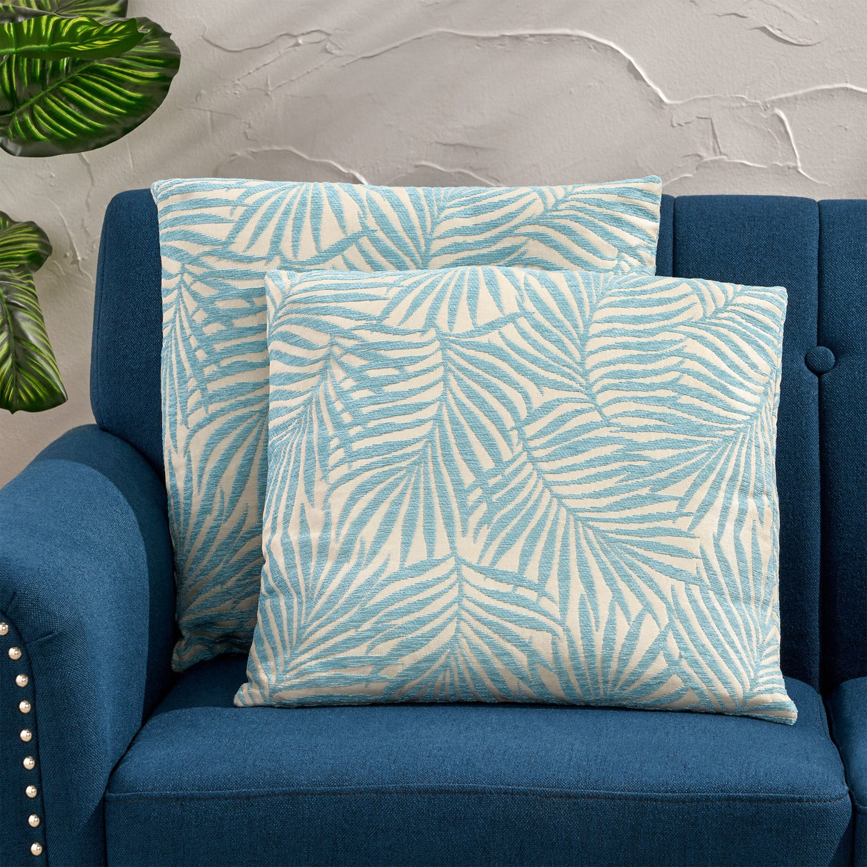 Ancaster Modern Fabric Throw Pillow Cover by Christopher Knight Home