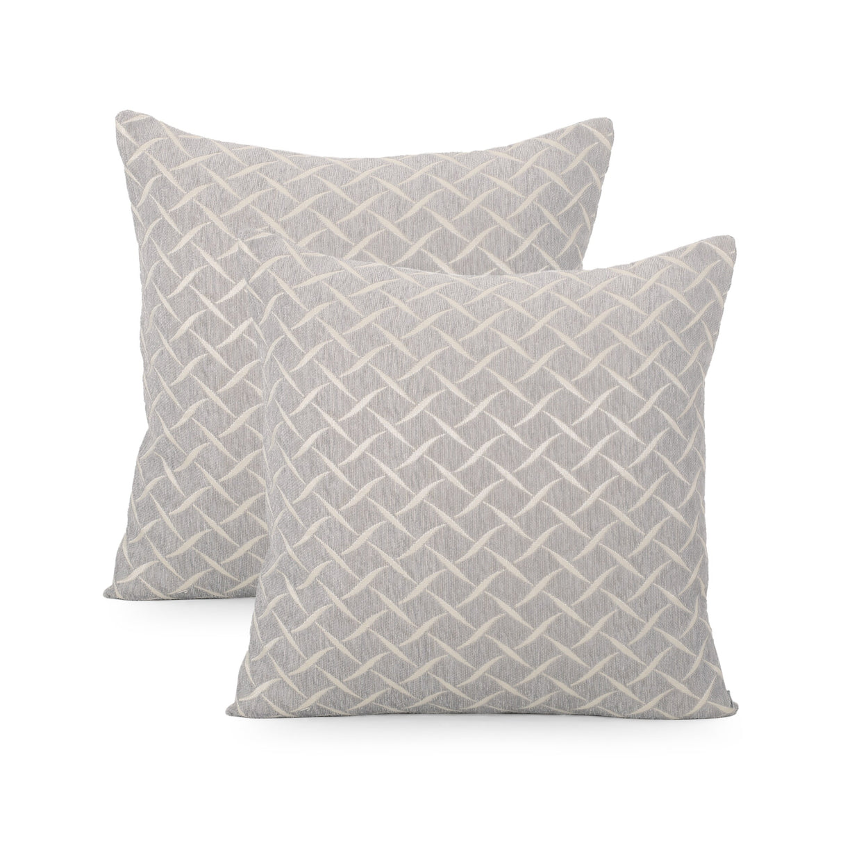 Atchison Modern Fabric Throw Pillow Cover by Christopher Knight Home