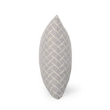 Atchison Modern Fabric Throw Pillow Cover by Christopher Knight Home