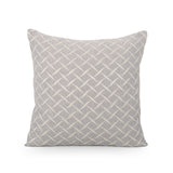 Atchison Modern Fabric Throw Pillow Cover by Christopher Knight Home
