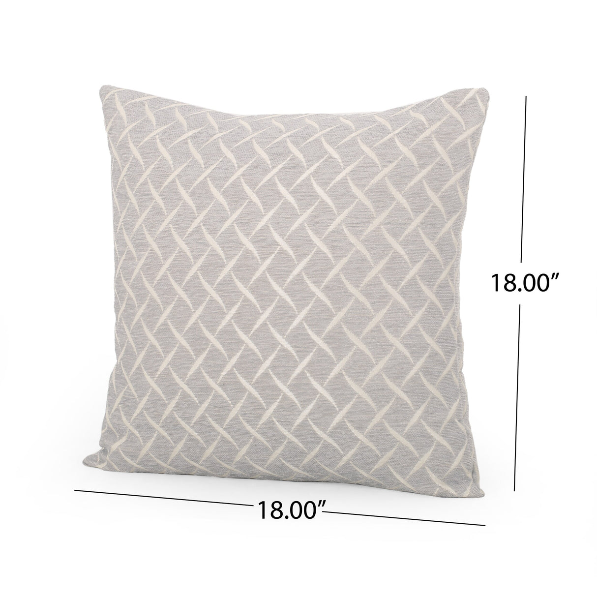 Atchison Modern Fabric Throw Pillow Cover by Christopher Knight Home