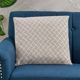 Atchison Modern Fabric Throw Pillow Cover by Christopher Knight Home