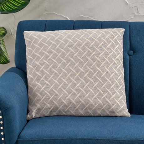 Atchison Modern Fabric Throw Pillow Cover by Christopher Knight Home