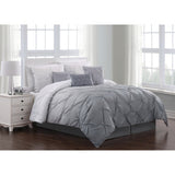 Bergen Ombre Pinch Pleat 7-piece Comforter Set