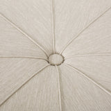 Bergeson Upholstered Round Ottoman by Christopher Knight Home