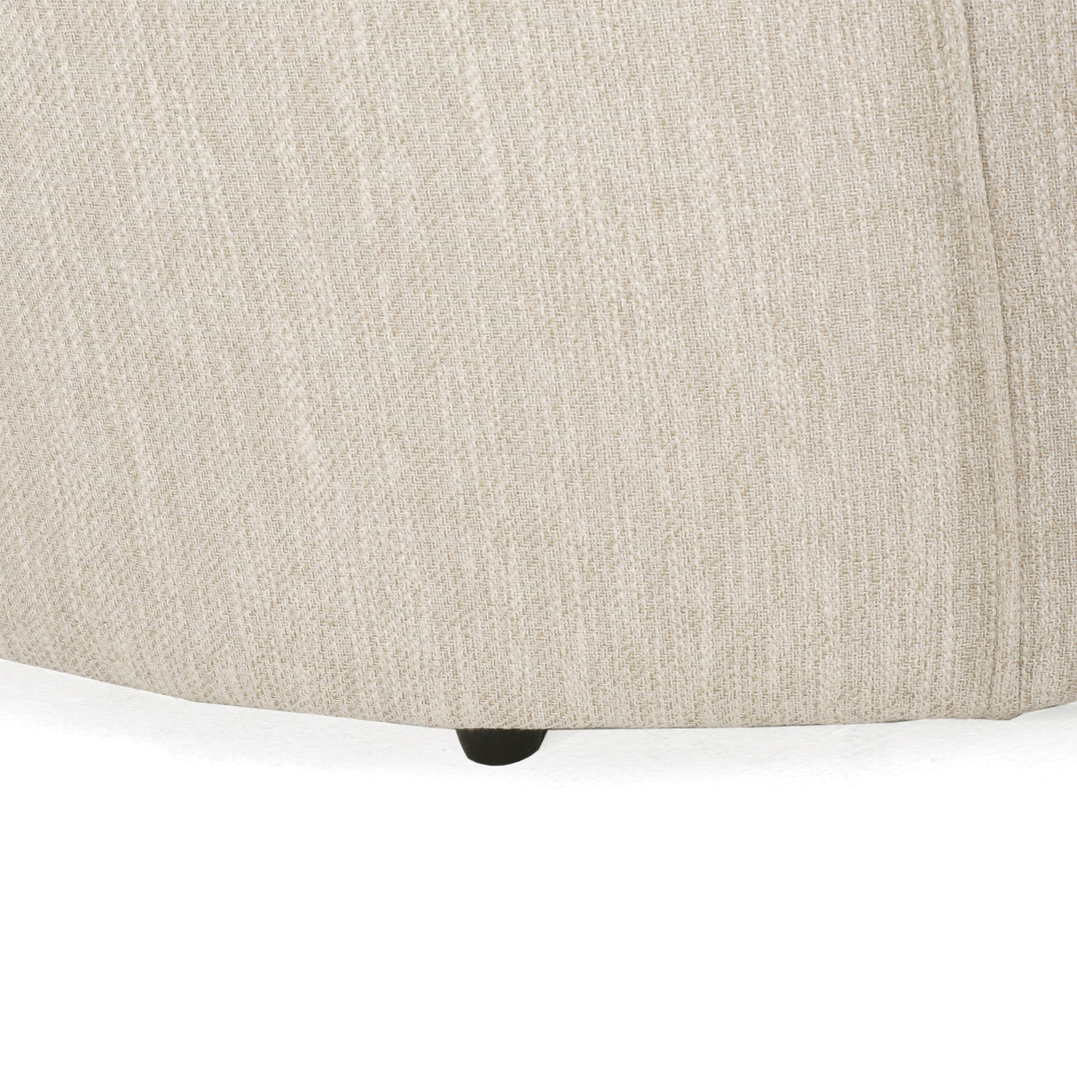 Bergeson Upholstered Round Ottoman by Christopher Knight Home