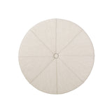 Bergeson Upholstered Round Ottoman by Christopher Knight Home
