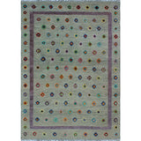 Berjesta Kilim Habiba Grey/Ivory Rug (8'7 x 11'3)