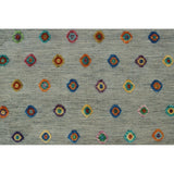 Berjesta Kilim Habiba Grey/Ivory Rug (8'7 x 11'3)