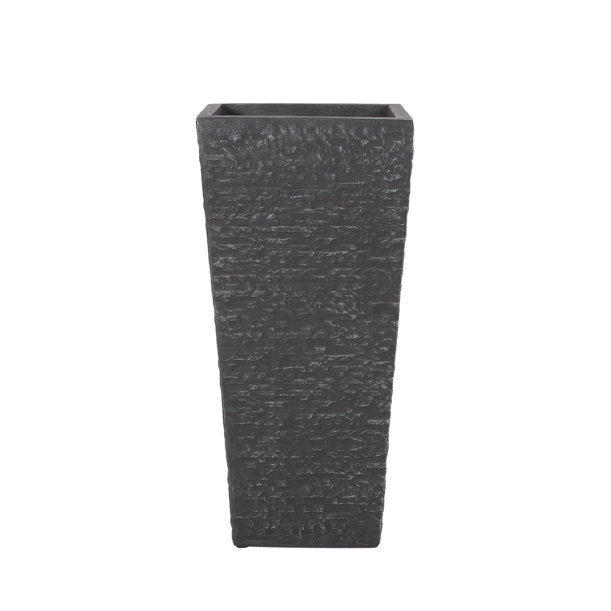 Berkamn Outdoor Large and Medium Cast Stone Planters (Set of 2) by Christopher Knight Home