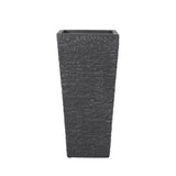 Berkamn Outdoor Large and Medium Cast Stone Planters (Set of 2) by Christopher Knight Home