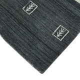 Berkley Hand-woven Striped Wool and Art Silk Area Rug
