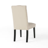 Berlin Tufted Fabric Dining Chair (Set of 2) by Christopher Knight Home