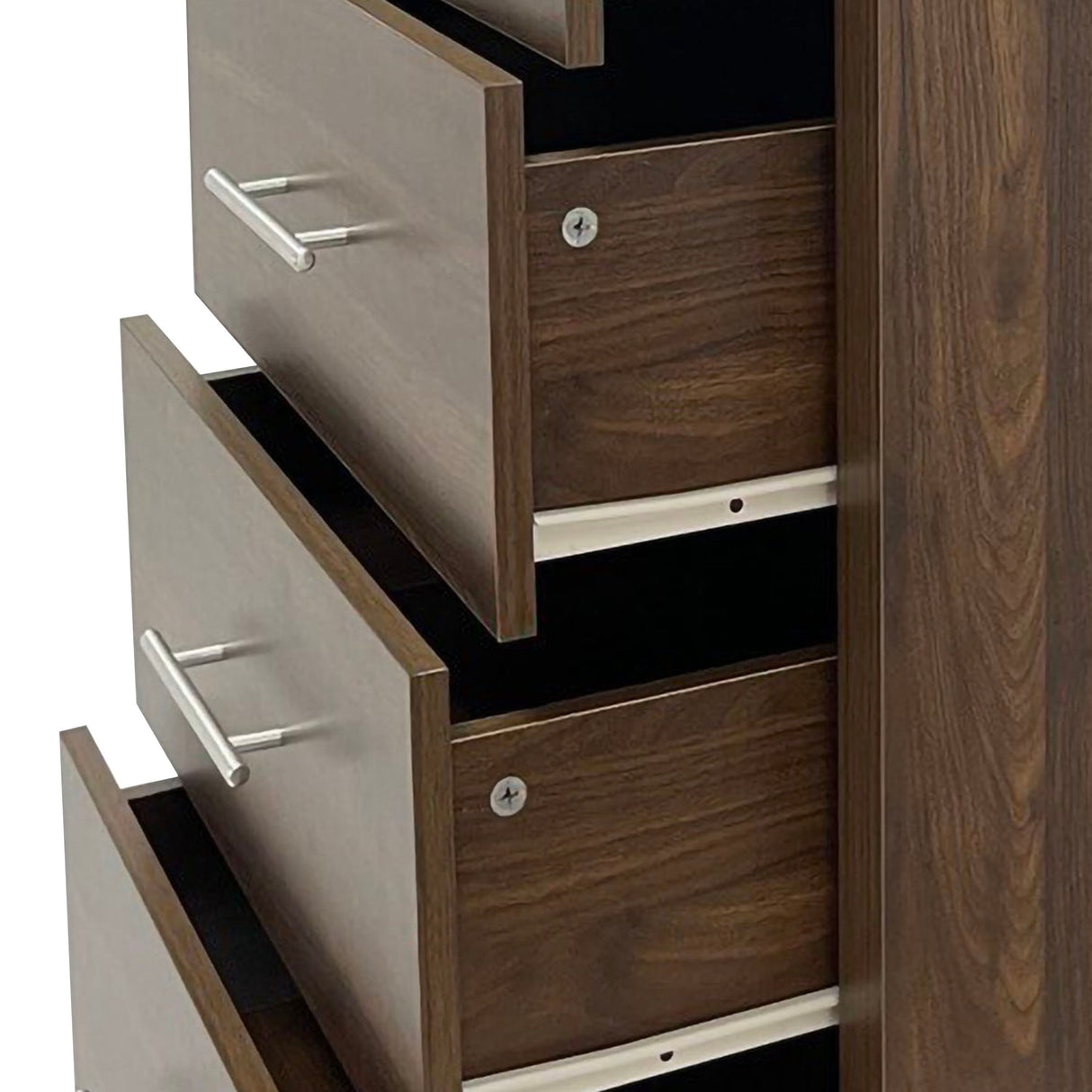 Berrett 3 Piece 5 Drawer Dresser and Nightstand Bedroom Set by Christopher Knight Home