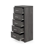 Berrett 3 Piece 5 Drawer Dresser and Nightstand Bedroom Set by Christopher Knight Home