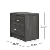 Berrett 3 Piece Double Dresser and Nightstand Bedroom Set by Christopher Knight Home