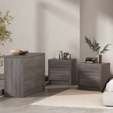 Berrett 3 Piece Double Dresser and Nightstand Bedroom Set by Christopher Knight Home
